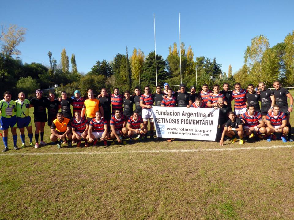 fotografia al aire libre con jugadores de rugbiers